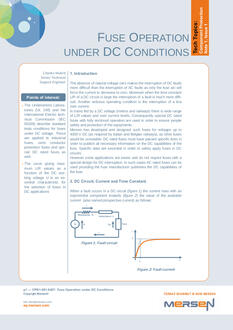 Cover of CPN1 - Fuse Operation Under DC Conditions EN