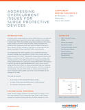 Cover of CPN3 - Addressing Overcurrent Issues for Surge Protective Devices - Tech Topic